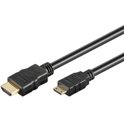 Goobay HDMI 2.0-kabel, HDMI till miniHDMI, 1 meter