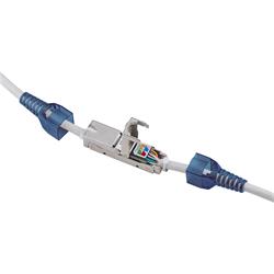 Skarvstycke för att skarva CAT 6A STP-kabel, verktygsfri