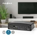 Nedis optisk audioswitch, 4 Toslink till 1 Toslink