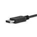 1,8 m USB-C till DisplayPort-kabel - 4K 60 Hz - Svart