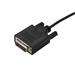 3 m USB-C till DVI-kabel - 1920 x 1200 - Svart