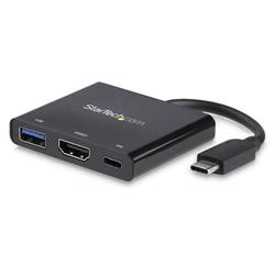 USB-C multiportadapter med HDMI - USB 3.0-port - 60 W PD - Svart