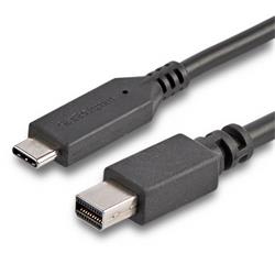 1,8 m USB-C till Mini DisplayPort-kabel - 4K 60Hz - Svart