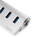 LogiLink  USB3.0 3-port hub+minneskortsläsare