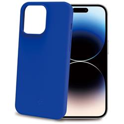 Celly CROMO, mjukt TPU-skal till iPhone 15 Pro, blått