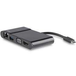 USB-C-multiportadapter för bärbara datorer - 4K HDMI eller VGA - GbE - USB 3.0
