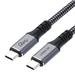 eSTUFF USB4-kabel, USB4 Gen3x2 40 Gbps, PD 100 W, 1.2 m