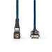 Nedis USB 2.0-kabel, A hane till 180° Lightning, 2 meter