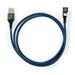 Nedis USB 2.0-kabel, A hane till 180° Lightning, 2 meter