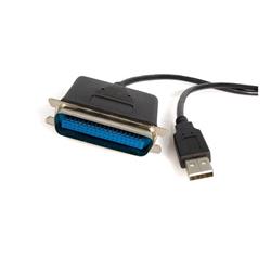 1,8 m USB till parallell skrivaradapter - hane till hane