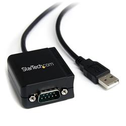 FTDI USB till seriell RS232-kabeladapter med 1 port och COM-retention