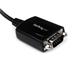 Professionell USB till seriell kabeladapter med 1 port och COM-retention