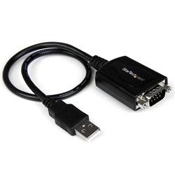 Professionell USB till seriell kabeladapter med 1 port och COM-retention