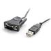 USB till RS232 DB9/DB25 seriell kabeladapter – M/M