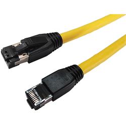 MicroConnect nätverkskabel CAT 8.1, gul  7.5 meter