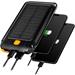 LogiLink Solcells-Powerbank 10 000 mAh, QC och PD 18 Watt