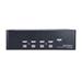 4-ports Dual DisplayPort KVM-switch - 4K 60 Hz