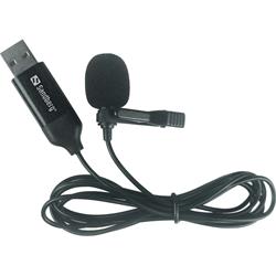 Sandberg Streamer USB Clip Microphone