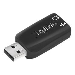 LogiLink USB-ljudkort med virtuellt 5.1-ljud