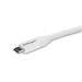 USB-C till USB-C-kabel med/ 5A PD - M/M - Vit - 4 m - USB 2.0 - USB-IF-certifierad