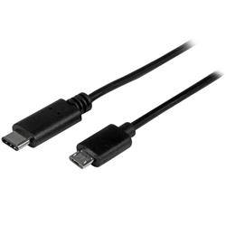USB-C till Micro-B-kabel - M/M - 0,5 m - USB 2.0