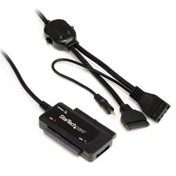 USB 2.0 till SATA/IDE komboadapter för 2,5/3,5" SSD/HDD