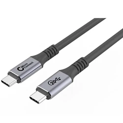 USB-C-kabel, USB 3.2 Gen2x2, 100 W, 20 Gbps, 2 meter