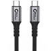 USB-C-kabel, USB 3.2 Gen2x2, 100 W, 20 Gbps, 1 meter