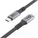 USB-C-kabel, USB 3.2 Gen2x2, 100 W, 20 Gbps, 1 meter