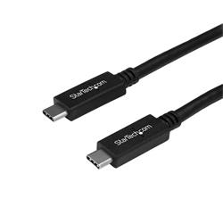 USB-C till USB-C-kabel med 5A PD - M/M - 1,8 m - USB 3.0 (5 Gbps) - USB-IF-certifierad