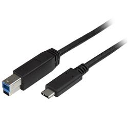 USB-C till USB-B-kabel - M/M - 2 m - USB 3.0