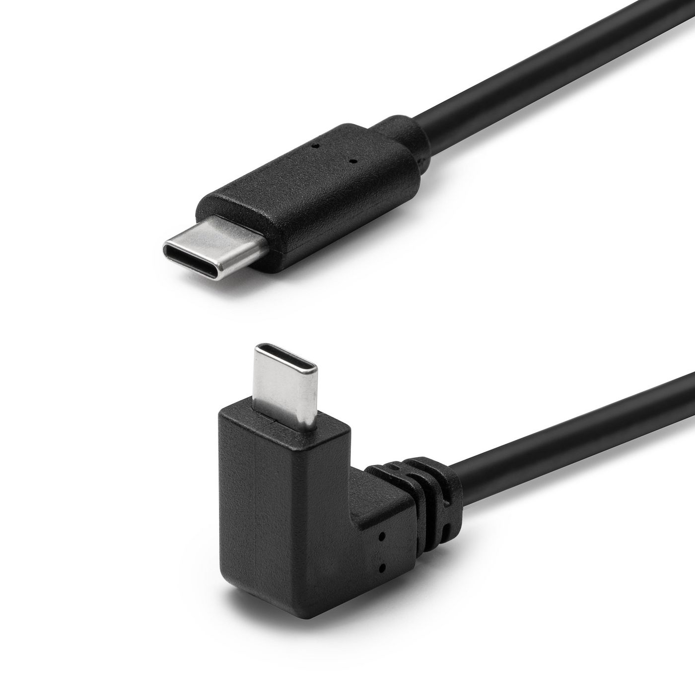 MicroConnect USB 3.1 Gen 2-kabel, USB-C rak till vinklad, 3 meter