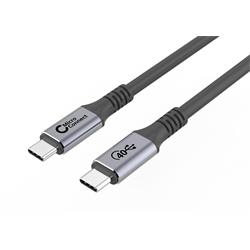 MicroConnect USB4-kabel, Gen 3x2 40 Gbps, 2 meter