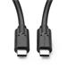 USB-C-kabel  hane till hane, USB 3.2 Gen 2x2, 0.25 meter