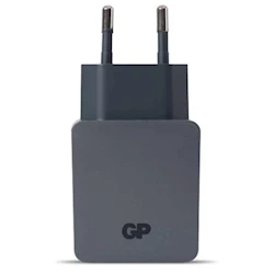 GP väggladdare WA51, USB-C & A-portar, 3.4 A / 17 W