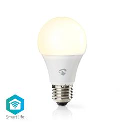 Nedis SmartLife LED-lampa, WiFi-styrd, E27, 9W, varmvit