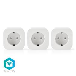 Nedis SmartLife WiFi Smart Plug, 10 Ampere - 3-pack