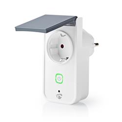Nedis SmartLife WiFi Smart Plug för utomhusbruk, IP44