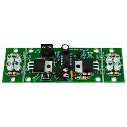 Byggsats 2-kanal högeffekts LED-blinker. Whadda WSL180