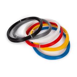 Filament - kit med 6 färger, ABS 1.75 mm